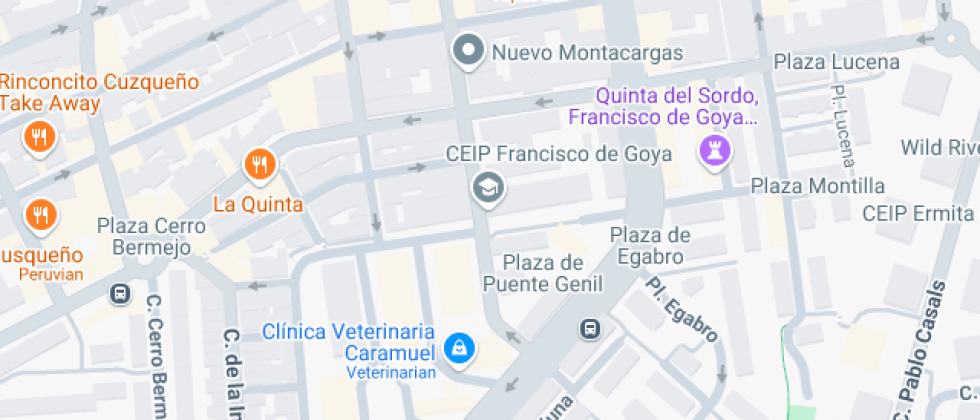 Localización del centro