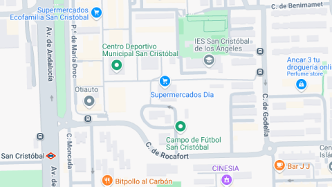 Localización del centro