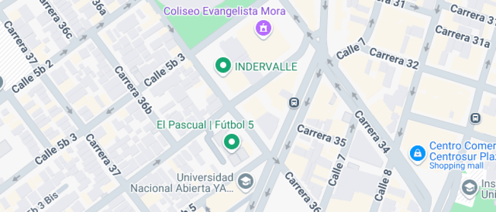 Localización del centro