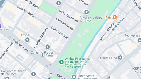 Localización del centro