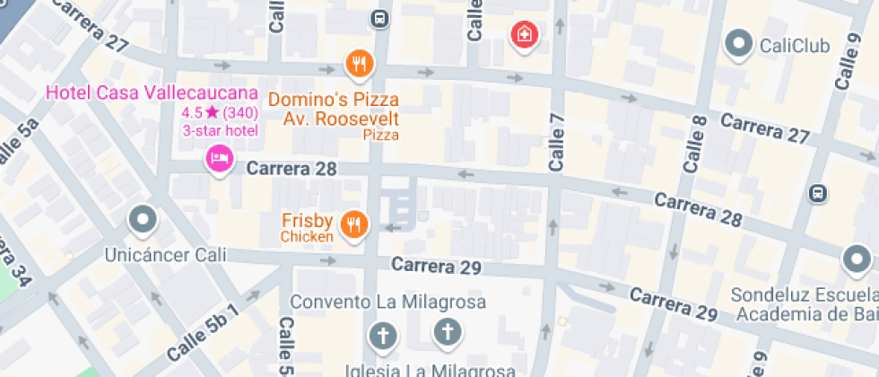 Localización del centro