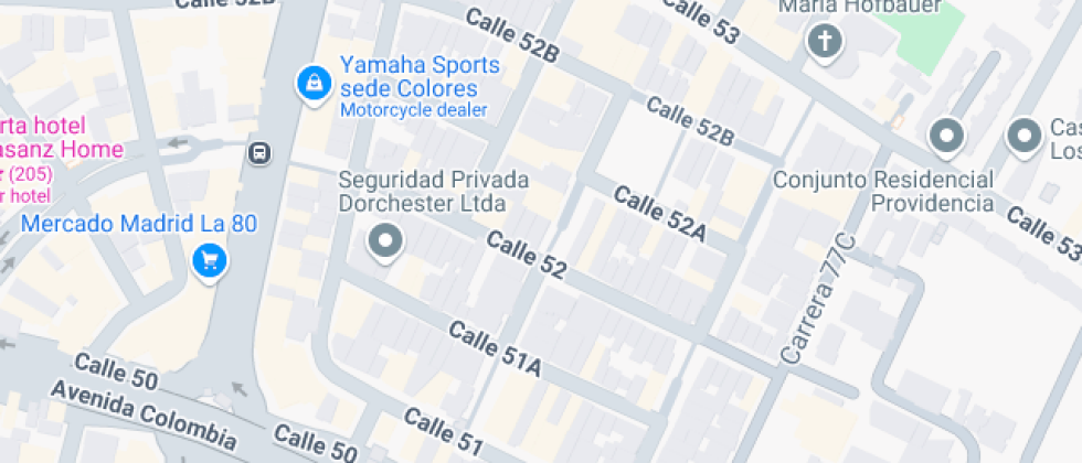 Localización del centro