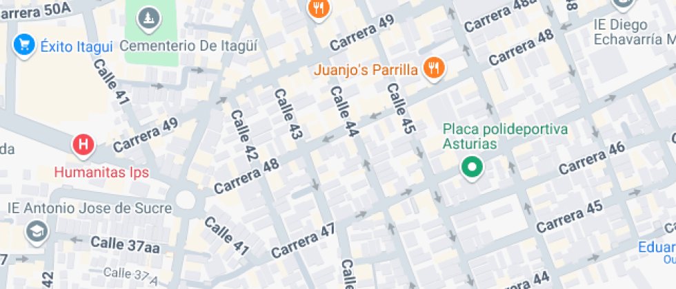 Localización del centro