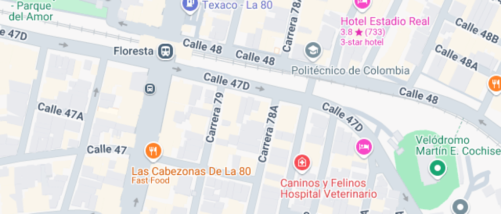 Localización del centro