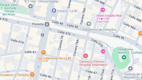 Localización del centro