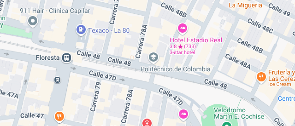 Localización del centro