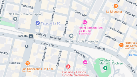 Localización del centro