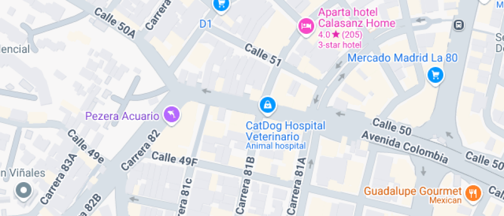 Localización del centro