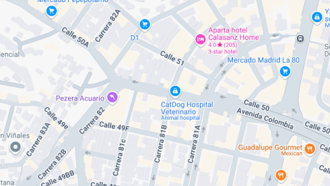 Localización del centro