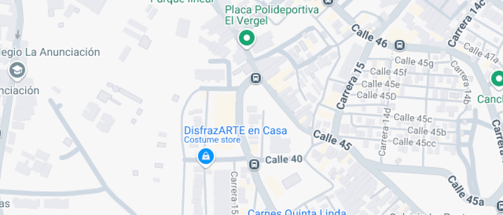 Localización del centro