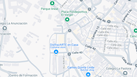 Localización del centro