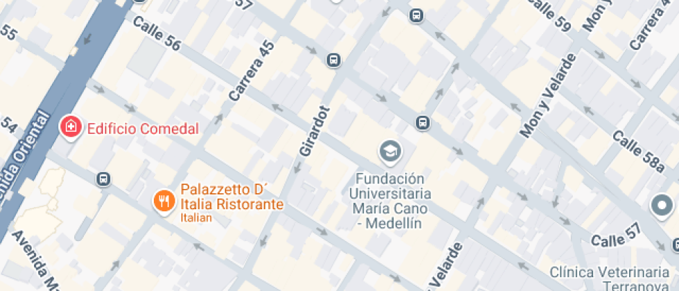 Localización del centro