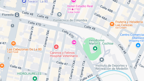 Localización del centro