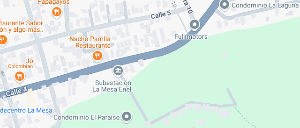 Localización del centro